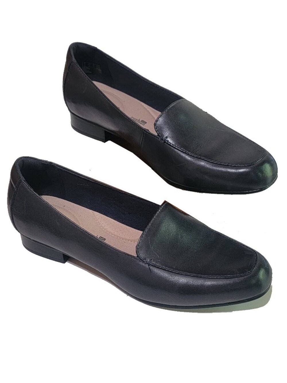 Clark's Classic Leather Shoes (sz 9.5W)